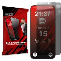 Grizz Glass SecretGlass matt skjermbeskytter i privacyglass for OnePlus 15