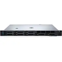 Dell PowerEdge R360 - Server - rackmonterbar 1U - 1-veis - 1 x Xeon 6325P / inntil 5.2 GHz - RAM 32 GB - SAS - hot-swap 2.5 brønn(er) - SSD 480 GB - G200eW - Gigabit Ethernet - uten OS - monitor: ing