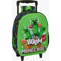 Minecraft 3d 8.91l Ryggsekk Med Hjul
