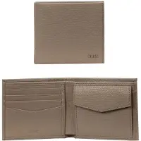 BOSS for man. 50573521 Derwil brown leather wallet (OSFA), Casual, Classic