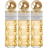 Saphir Excentric Woman 200ml Eau De Parfum 3 Enheter