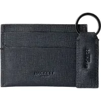 Hackett London for man. HM0100070 Black leather gift set with metallic h logo (OSFA), Classic