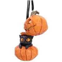 Nemesis Now Whisper Wood Pumpkin And Patch Julepynt