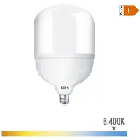 EDM T160 E27 60w 6490 Lumens 6400k 220-240v 160 X 264 Mm Led-pære