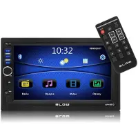 BLOW AVH-9810 Bilradio - MP5 - 2 DIN - LCD 7 - Berøringsskjerm / Touch - FM & AM Radio - Bluetooth, AUX. USB - 4 x 50W