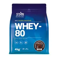 Star Nutrition Whey-80 Myseprotein 4 kg