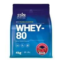 Star Nutrition Whey-80 Myseprotein 4 kg