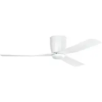 Eglo LERICI Ceiling-flush fan w.light milky