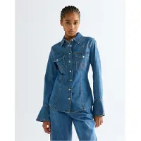Wrangler Super Western Skjorte Med Lange Ermer