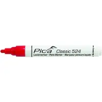 PICA mærkepen rød - Classic Industry paint marker m/rund spids 2-4 mm