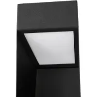 LUCANDE LED-gatelampe Louran, høyde 90 cm, svart, opp/ned