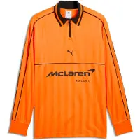 Puma McLAREN RACING Long Sleeve Jersey Unisex, Motorsport, Papaya, S