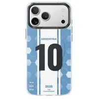 Benks iPhone 17 Pro D3 MagSafe fotball-TPU-deksel - Argentina
