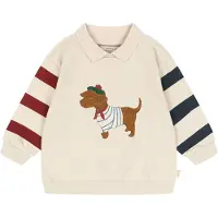 Konges Sløjd Spotty Sweatshirt Lys Beige (98 /3 år)