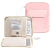 Mtp Products Tablet-/laptop-veske med full åpning og flere rom - rosa