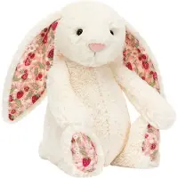 Jellycat Kosedyr - Medium+ - 31x12 cm - Blossom Cream Bunny Berr - - OneSize - Kosedyr