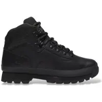 Timberland for woman. TB0A5TR6W021 Euro Hiker black leather boots (40 W), Flat, Laces, Outdoor