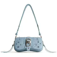 JW PEI Joy Denim Effect Skulderveske