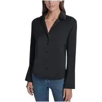 DKNY Dw3500112 Langermet Bluse