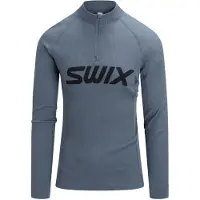 Swix RaceX Merino Half Zip, Herre, Stormy Weather