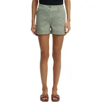 Superdry Mid Rise Linen Shorts
