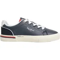 Pepe Jeans for boy. PBS300002 Trainers Kenton Campus navy (35), Flat, Laces, Casual, children's fashion