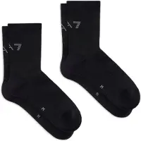 Emporio Armani unisex. 7X000579_AF22658 Running Crusher Socks black (XXL), Sport, Synthetic