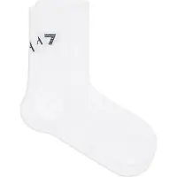 Emporio Armani unisex. 7X000579_AF22658 Running Crusher Socks white (XL), Casual, Raffia