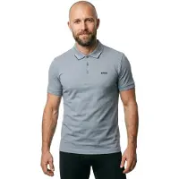 BOSS for man. 50564779 Gray Swing Polo (S), Casual, Grey, Cotton, Short sleeve