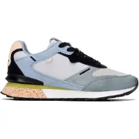 Xti for woman. 14634903-AZUL Blue sneakers 146349 (37), Flat, Split Leather, Laces, Casual