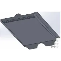 Schletter Solar Alu-Tile UTEN f. Erlus E58 103005-015 (103005-015)