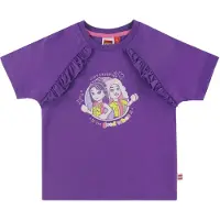 Lego Wear LEGO Friends T-skjorte - LWTuna 601 - Lilla m. Trykk - - 8 år (128) - T-skjorte