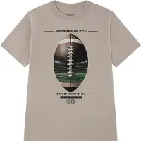 Abercrombie & Fitch T-skjorte - Fotballfyll - Chateau Gray m. Pe - - 9-10 år (134-140) - T-skjorte