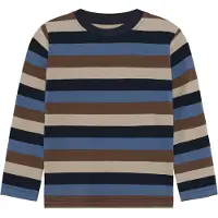 Minymo Genser - Dark Sapphire - - 7 år (122) - Genser
