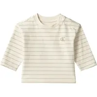 Calvin Klein Genser - Turteldue Stripe - - 1 år (80) - Genser