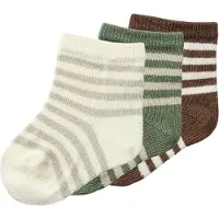Lil´ Atelier Lil' Atelier Sokker - 3-pack - NbmRossa - Turteldue - - 62/68 - Sokker