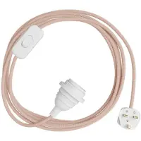 Creative Cables Snakebis Zig-zag Shade Ready E14 Lampeholder Med Ledning