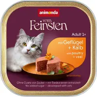 Animonda Vom Feinsten Økonomipakke Adult 32 x 100 g - Fjærkre & kalv