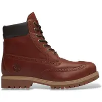 Timberland for man. TB0A2A8VEM61 Brown Premium Leather Boots (41.5 W), 1 to 3 cm, Laces, Casual