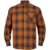 Härkila Folke L/S Shirt Men Maple Check L