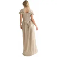 Scotch & Soda Ufu01651t Kortermet Lang Kjole
