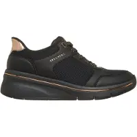 SKECHERS for woman. 190366 Slip-Ins Sneakers: Billion Flex - Livin' Lush black (39), Flat, Laces, Casual