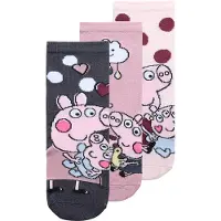 Name it Sokker - 3-pack - Peppa Pig - NmfAmusa - Ombre Blue/Lil - - 31/33 - Sokker