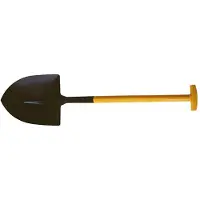 Darman Wooden Crutch Handle Pointed Spade