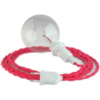 Creative Cables Snake Twisted Shade Ready 3m Lampettledning