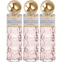 Saphir Perfect Woman Bloom 200ml Eau De Parfum 3 Enheter