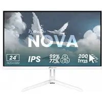 AROZZI Nova 24“ IPS 200Hz - Gaming Monitor - White