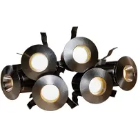 SOLAR PLUS Heatspot G2 Kit BS downlight til badstue 6x20 lm 3,8 W, 2700 K