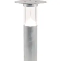 SOLAR PLUS DeKaLED G5 pullertarmatur f/Ø133 mast Galvaniseret LED DLM ES 10W 3K 926Lm KL I m/jord 230V IP44 IK10