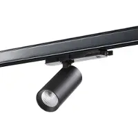 SOLAR PLUS Turno 9W 905LM 3000K CRI90 Spredningsvinkel 40° Sort Skinnespot 3F GA69